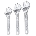 thumbnail image 1 of Carbon Steel Adjustable Wrench Set | Set Of 3 - Heavy Duty Tools For Mechanics & Diy Enthusiasts | Includes 6-Inch, 8-Inch & 10-Inch Sizes, Rust-Resistant, Hand Tool Kit | Professional, 1 of 5