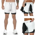 thumbnail image 5 of Pantalones cortos de rendimiento Anime Hunter x Hunter para hombre, pantalones cortos transpirables de araña para gimnasio, pantalones cortos deportivos de verano para entrenamiento físico y trotar, 5 of 5