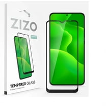 Zizo GLSHD-CKDWN-BLK Tempered Glass Screen Protector for Cricket Icon 3 Full Glue Clear Screen Protector with Anti Scratch and 9H Hardness - Black
