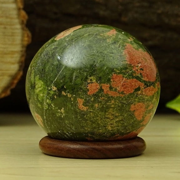 REIKIERA By Conchshell Reiki Stone Ball Natural Gemstone Sphere Energy Generator Crystal Healing Gift