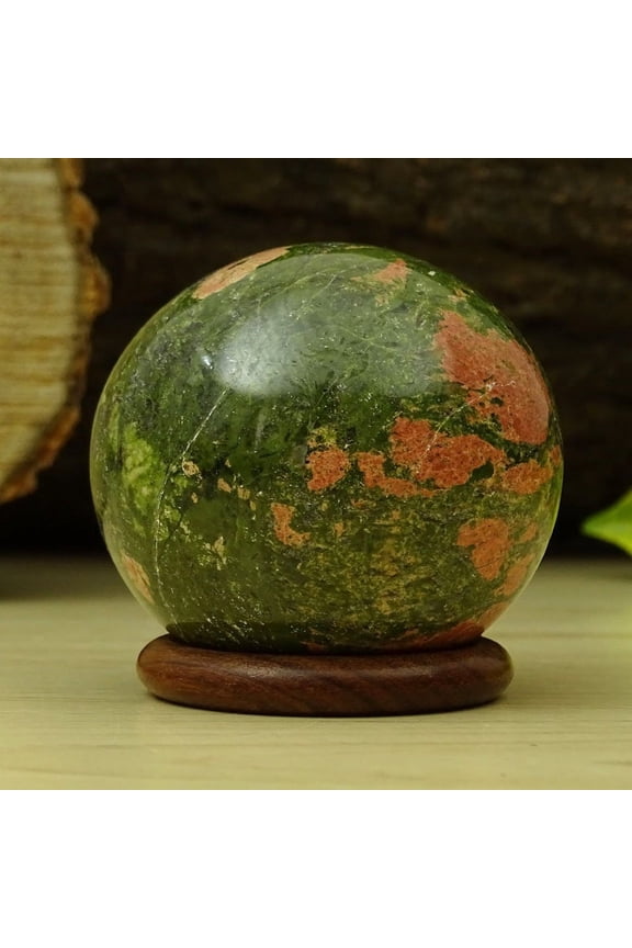 By Conchshell Reiki Stone Ball Natural Gemstone Sphere Energy Generator Crystal Healing Gift