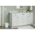 thumbnail image 3 of Rubbermaid 6 Quart Bedroom, Bathroom, and Office Wastebasket Trash Can, White, 3 of 4