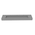 thumbnail image 2 of Castello USA Inc Pyramid 84" Solid Surface Manmade Stone Bathroom Sink in Gray, 2 of 6