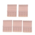 thumbnail image 3 of 5Pc Extension 4 Hook Bra Band Extender Adjustable Bar Strap Replacement , as described Nude, 3 of 8
