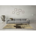 thumbnail image 3 of Ahgly Company Indoor Rectangle Abstract Brown Modern Area Rugs, 8' x 12', 3 of 4