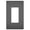 Black, variant on Legrand Rwp26 Radiant 1-Gang Decorator Rocker Light Switch / Outlet Cover Wall Plate -
