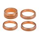 thumbnail image 1 of Unique Bargains Perillas de aire acondicionado para automóvil Calcomanías Perilla de interruptor de faro para Jeep Wrangler JL JLU 18-22 Naranja (Juego de 4), 1 of 1