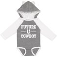 thumbnail image 3 of Inktastic Future Cowboy Boys Rodeo Boys Long Sleeve Baby Bodysuit, 3 of 5