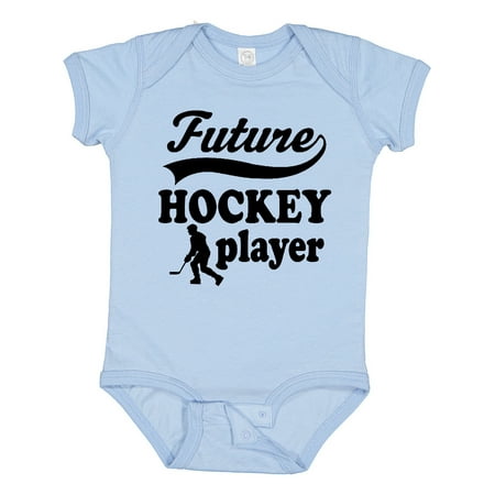 

Inktastic Future Hockey Player Baby Boy Gift Baby Boy Bodysuit