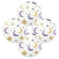 thumbnail image 2 of 15.4inch Round Placemats, DIY Printing Design, Suitable for Kitchen, Table Party Decoration Celestial Eleme, 2 of 7