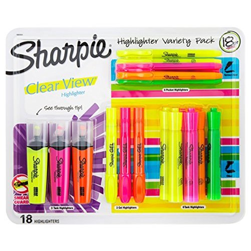 Sharpie & Highlighter Variety Pack, 18 ct. (2001393)
