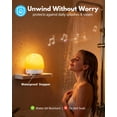 thumbnail image 3 of Luz de Ducha Bocina Bluetooth Impermeable con 16 Colores y Onda Oceánica, 3 of 8