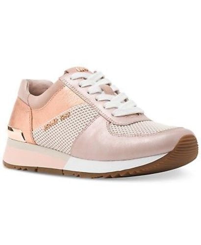 michael kors allie trainer pink