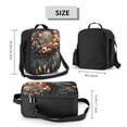 thumbnail image 2 of Balery Floral Dreamcatcher Elegance Caja de Almuerzo y Bolsa de Almuerzo para Hombres y Mujeres, Bolsa de Almuerzo Reutilizable con Gran Capacidad, Bolsa de Almuerzo Aislada, 2 of 7