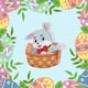 thumbnail image 5 of Decoraciones de Pascua, regalos de Pascua, kits de pintura de diamantes 5D DIY, decoración de mesa con huevos de Pascua y cadena LED, bonito adorno de pintura de diamantes para el día de Pascua con bo, 5 of 5