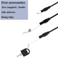 thumbnail image 3 of Industrial Endoscope, IP67 Waterproof Snake Camera, 8MM 1080P HD Digital Endoscope Camera, with 4.3 Inch LCD Screen 8 LED Lights Sewer Inspection Camera for Mechanical Inspections, 3 of 8