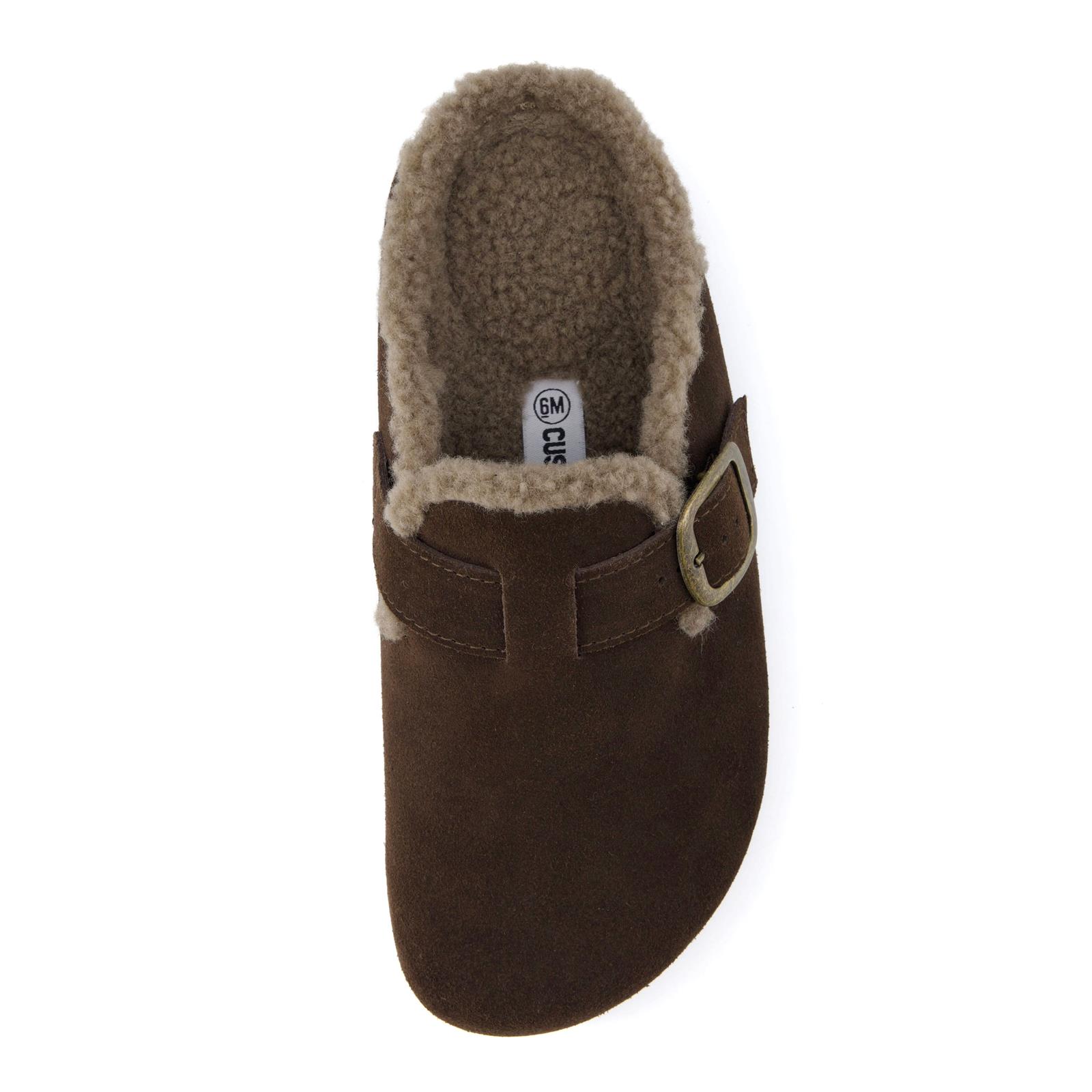Cushionaire Haven Faux Fur-Lined Leather Clog photo 7