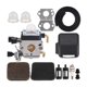 thumbnail image 1 of FS85 Carburetor + Air Filter Cover for STIHL FS75 FS80 FS 85 KM80 KM85 FC75 String Trimmer Brush Cutter Tune Up Kits, 1 of 6