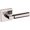 Lifetime Polished Nickel, variant on Baldwin L029056PASS L029 Gramercy Passage Door Lever Set - Nickel