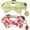 Lemon & Strawberry, variant on Xekoro 2Pack Breakaway Cat Collar, Soft Cotton Kitten Cat Collars with Cute Bow Tie for Male Female Kitty Kitten, Ideal for Girl Cats Boy Male Cats