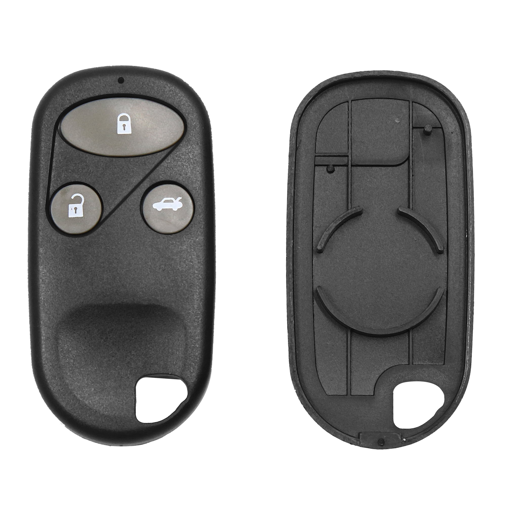 3 Buttons Remote Key Fob Case Shell Replacement for Honda Civic
