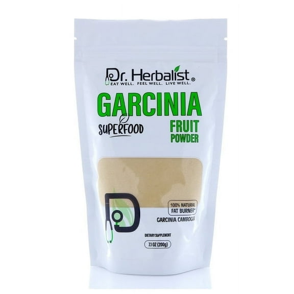 DR. Herbalist Garcinia Powder Ð 200g Ð 100% Natural & Authentic Herbal Powder Ð Famous Weight Loss Supplement Ð Boosts Metabolism Ð Co