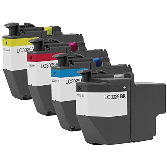 INKHOUSE Compatible Cartridge for Brother LC3029 Ink Cartridge Combo Extra High Yield BK/C/M/Y -,for