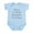 Sky Blue, variant on CafePress - Fictional Friends Infant Bodysuit - Baby Light Bodysuit, Size Newborn - 24 Months