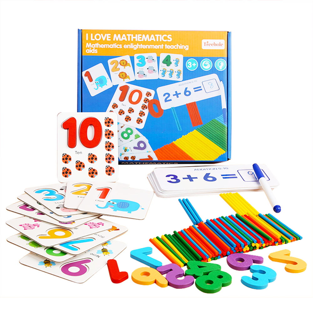 Montessori Toys For Kids English Spell Words Math Early Learning Educational Toy 