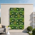 thumbnail image 3 of Expandable Artificial Faux Leaf Hedge Fence Panel for Balcony and Outdoor Privacy, Decorative Wall Screen for Gardens and Patios, 3 of 5