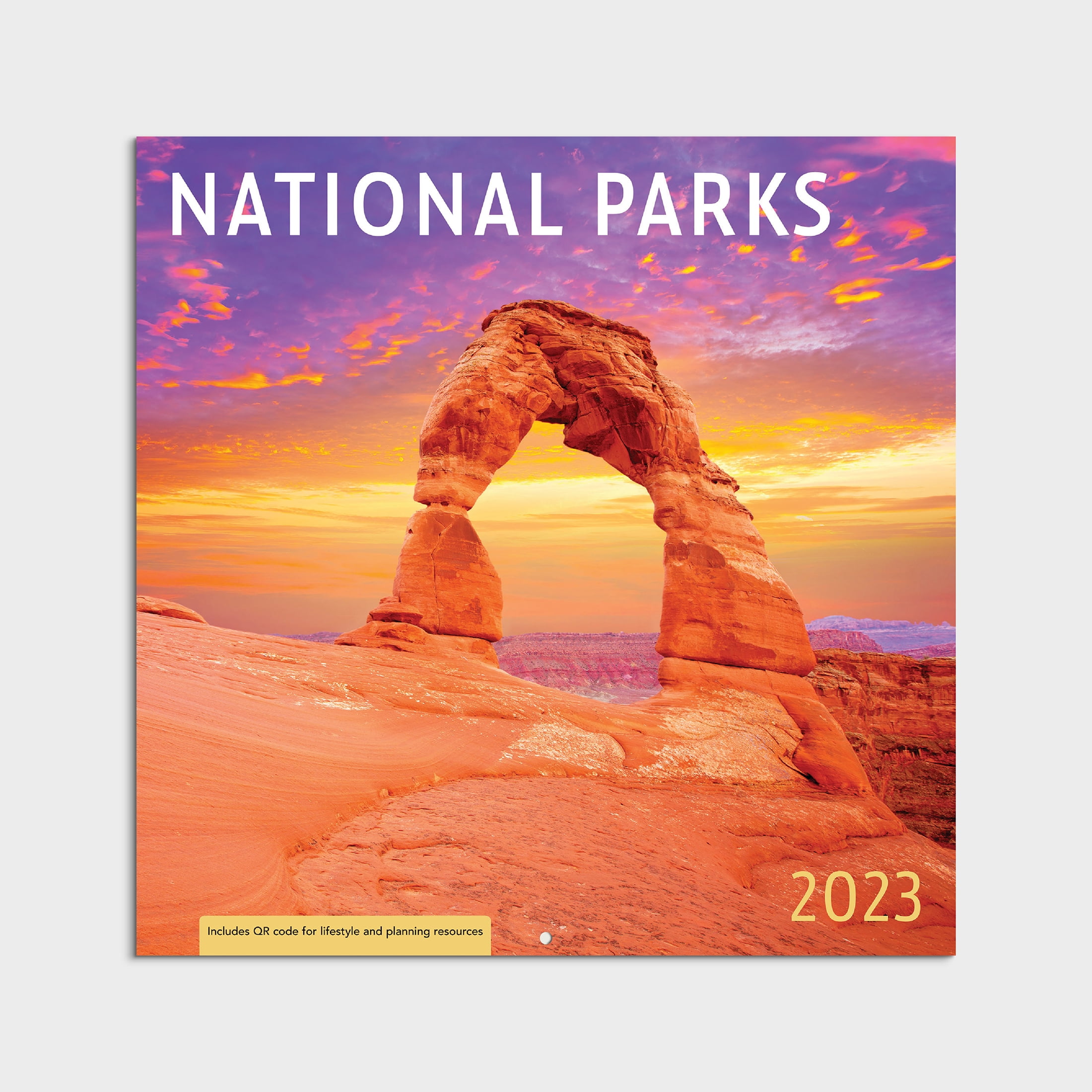 2023-12 Month Calendar-National Parks 12x12 Hanging Wall Calendar by DaySpring