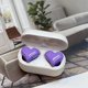 thumbnail image 3 of Ofertas relámpago de hoy: audífonos inalámbricos Prime con forma de corazón, con cancelación de ruido, sonido estéreo de alta fidelidad, batería de larga duración y amplia compatibilidad., 3 of 7