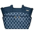 JJ Cole Camber Diaper Bag, Navy Arbor