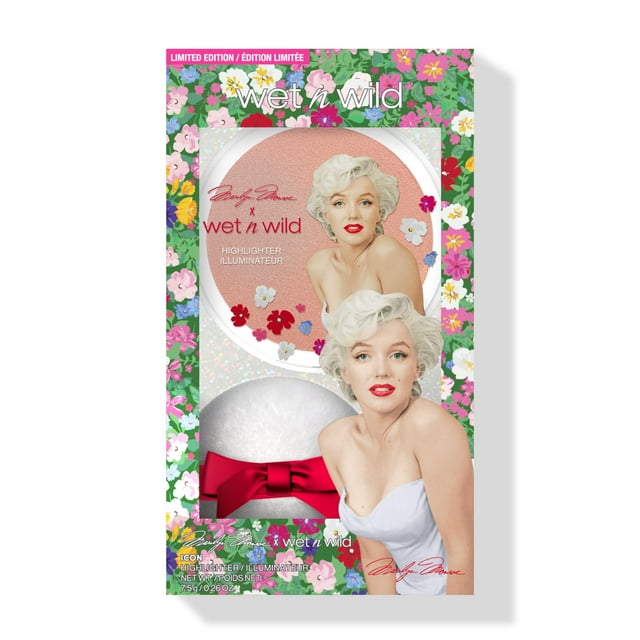 Iluminador Icon de la colección Marilyn Monroe de Wet n Wild - Rosa melocotón