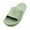 Green, variant on Ventana Men's Slides Beach Pillow Sandals Cushion Shower Shoes