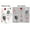 E, variant on Halloween Window Clings Bloody Handprint Halloween Window Cling Scary Halloween Window Decal Floor Clings Spooky Halloween Window Clings Decorations