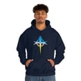thumbnail image 5 of Blue/Yellow Cross Hoodie, 5 of 9