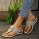 thumbnail image 1 of MKLEKYY Sandalias Plataforma Sandalias Casuales Cómodas para Mujer, Chanclas Transpirables de Punta Abierta Con Tacón de Cuña para Uso Diario En Primavera, Verano y Otoño., 1 of 4