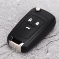thumbnail image 4 of Coque de Télécommande pour Clé de Voiture Coque de Clé 3 Boutons Coque de Clé Remplacement Coque de Clé 3 Boutons Coque de Clé de Voiture Remplacement Compatible avec Bouton Opel Blanc, 4 of 8