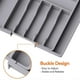 thumbnail image 5 of Cutlery Drawer Organiser Expandable Utensil Tray for Kitchen, Adjustable Silverware and Flatware Holder, 5 of 5