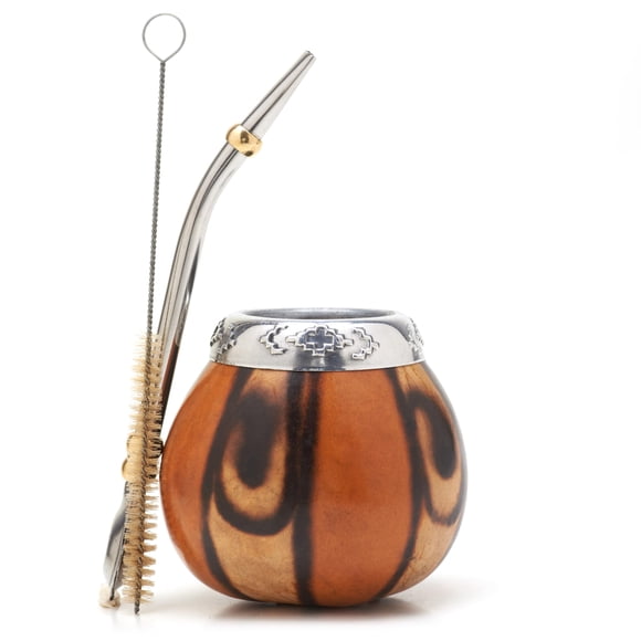 Set de calabaza Yerba Mate BALIBETOV Original Natural Argentina