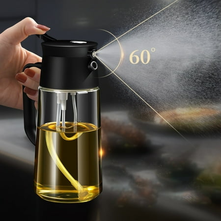 

Glass Transparent Oil Dispenser Bottle Lightweight Durable BBQ Tools with Handle for Baking and Outdoor Grilling
