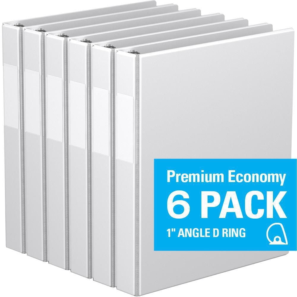 Super économie, Reliure à anneaux en “D” inclinés po