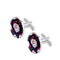 thumbnail image 2 of Santa Claus Elegant Men's Stainless Steel Cufflinks Set for Formal Attire and Special Occasions, 2 of 6