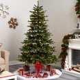 thumbnail image 6 of Nearly Natural 7ft. Montreal Spruce Artificial Christmas Tree with 650 Warm White LED Lights and 1575 Bendable Branches, 6 of 11