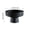 Black B, variant on Serving Tray, Black Plastic Fruit Tray and Snack Tray, Decorative Lightweight Serving Platter for Living Room, Coffee Table, Party and Picnic