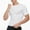 White Shirt, variant on MISS MOLY 2 Styles Men's Tummy Compression Bodyshaper Body Shaper Slimming Waist Trainer Tank Top Vest T-Shirt