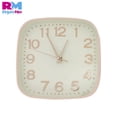 thumbnail image 3 of Reloj de Pared Cuadrado 21 cm Vintage Colores Pastel Silencioso rosa YC038467, 3 of 6