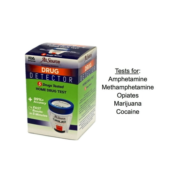 AllSource Drug Detector 5 Panel Home Drug Test