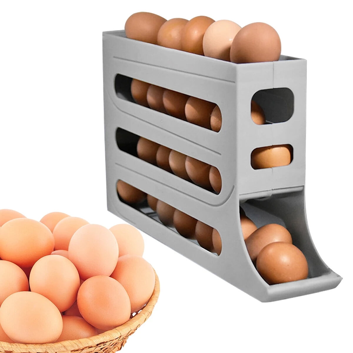 Set De 6 A 12 Posahuevos De Vidrio Sendez, Transparentes Y Elegantes – Para Servir Huevos En La Mesa